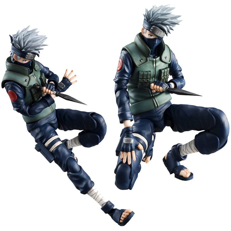 Naruto Variable Action Heroes DX Action Figure Hatake Kakashi 18 cm - immagine 2
