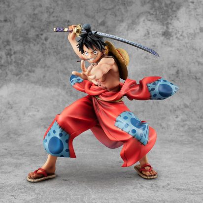One Piece P.O.P PVC Statue Warriors Alliance Luffy Taro 17 cm