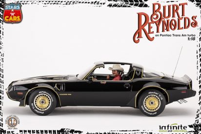BURT REYNOLDS ON PONTIAC 1/18 RESIN STATUE