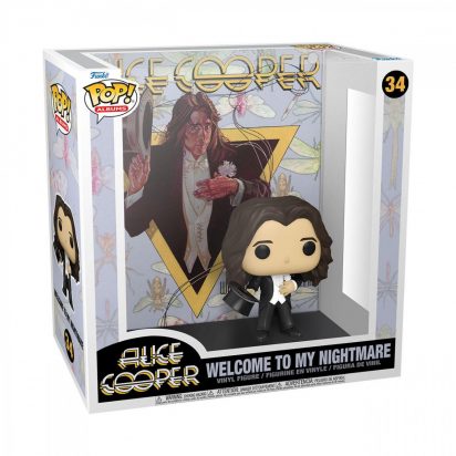 Alice Cooper POP! Albums Vinyl Figure Welcome to My Nightmare 9 cm