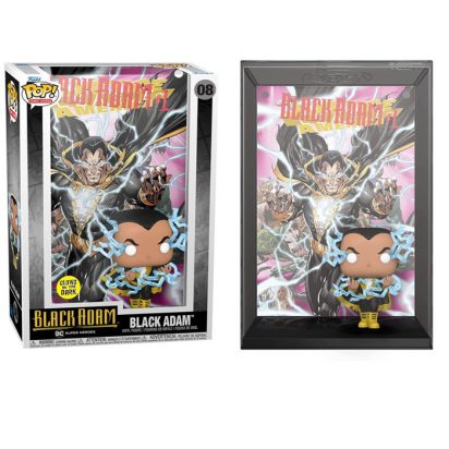 Black Adam POP! Comic Cover Vinyl Figure Black Adam #1 Glow in the Dark 9 cm