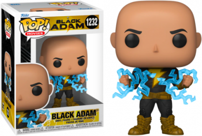 Black Adam POP! Movies Vinyl Figure Black Adam with Lightning 9 cm