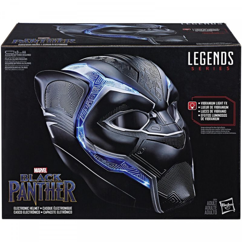 Black Panther Marvel Legends Series Electronic Helmet Black Panther - immagine 2