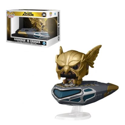 Black Adam POP! Movies Vinyl Figure Hawkman in Cruiser 9 cm