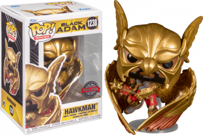 Black Adam POP! Movies Vinyl Figure Hawkman Jumping Limited 9 cm