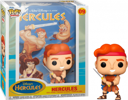 Hercules (1997) POP! Disney Vinyl Figure Hercules with Sword VHS Covers Limited
