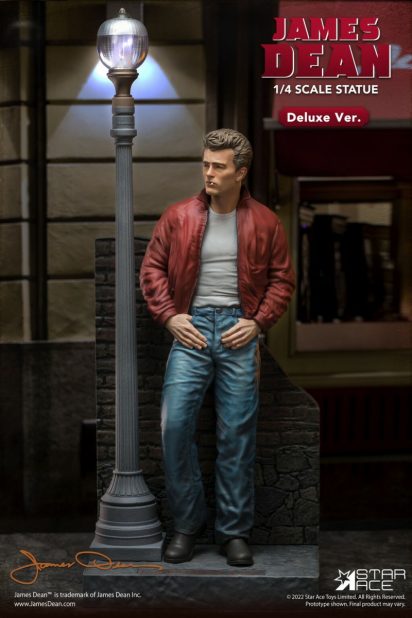 JAMES DEAN 1/4 DELUXE RESIN STATUE 52 CM