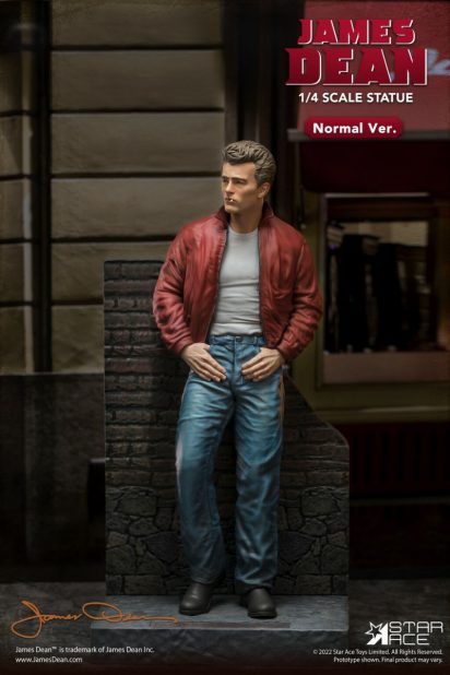 JAMES DEAN 1/4 RESIN STATUE 52 CM