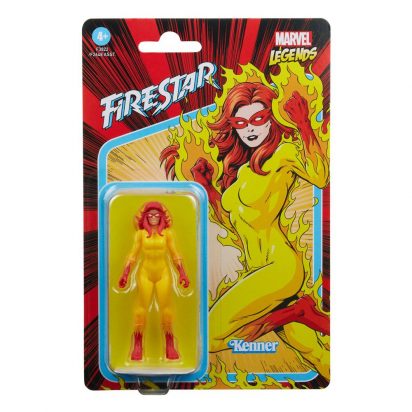 Marvel Legends Retro Collection Action Figure 2022 Marvel's Firestar 10 cm