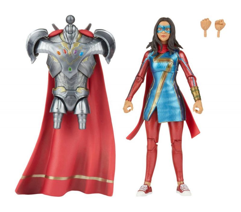 Ms. Marvel Marvel Legends Series Action Figure 2022 Infinity Ultron BAF: Ms. Marvel 15 cm - immagine 2