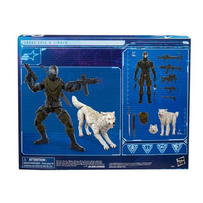 G.I. Joe Classified Series Action Figure 2022 Snake Eyes & Timber 15 cm