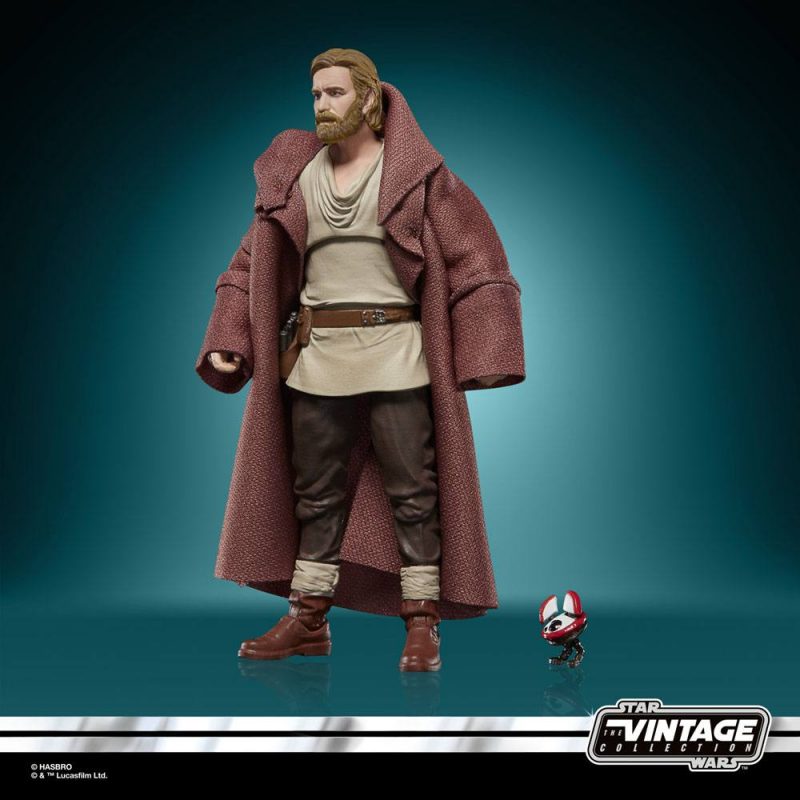 Star Wars: Obi-Wan Kenobi Vintage Collection Action Figure 2022 Obi-Wan Kenobi (Wandering Jedi) 10 cm - immagine 3