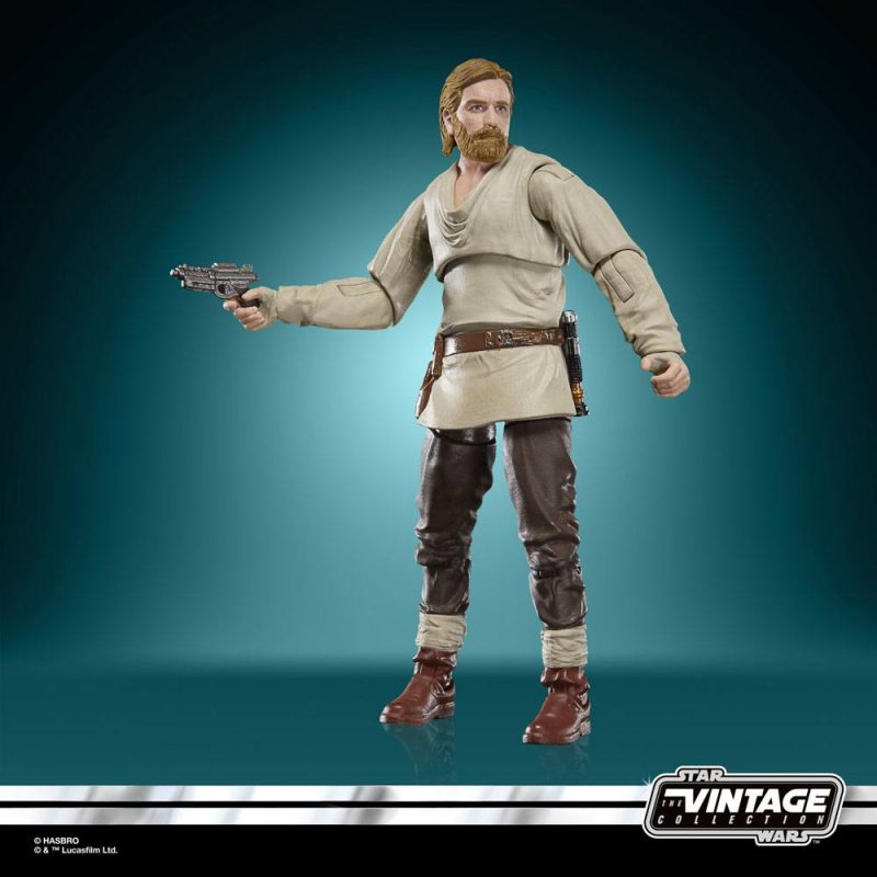 Star Wars: Obi-Wan Kenobi Vintage Collection Action Figure 2022 Obi-Wan Kenobi (Wandering Jedi) 10 cm - immagine 2