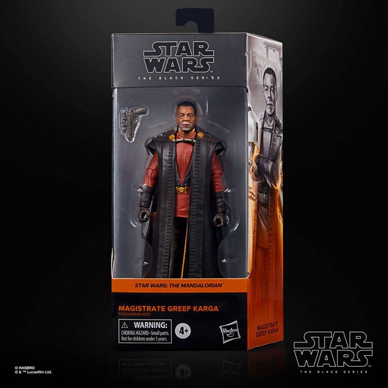 Star Wars: The Mandalorian Black Series Action Figure 2022 Magistrate Greef Karga 15 cm
