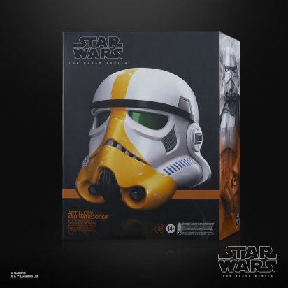 Star Wars: The Mandalorian Black Series Electronic Helmet Artillery Stormtrooper