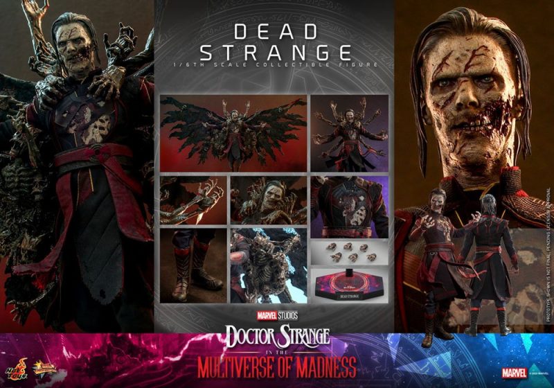 Doctor Strange in the Multiverse of Madness Movie Masterpiece Action Figure 1/6 Dead Strange 31 cm - immagine 6