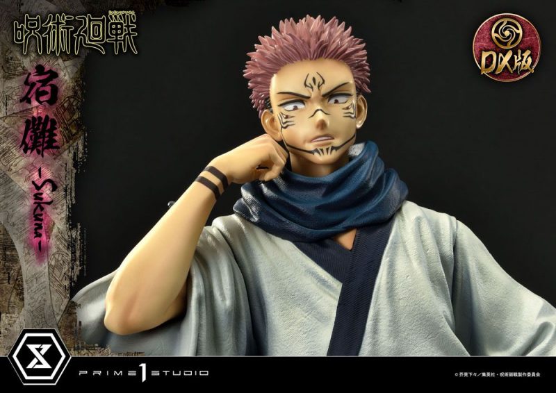 Jujutsu Kaisen Premium Masterline Series Statue Ryomen Sukuna Deluxe Version 34 cm - immagine 4