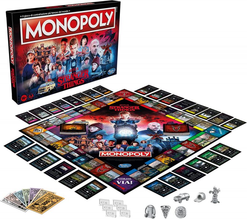 MONOPOLY STRANGER THINGS ITALIANO