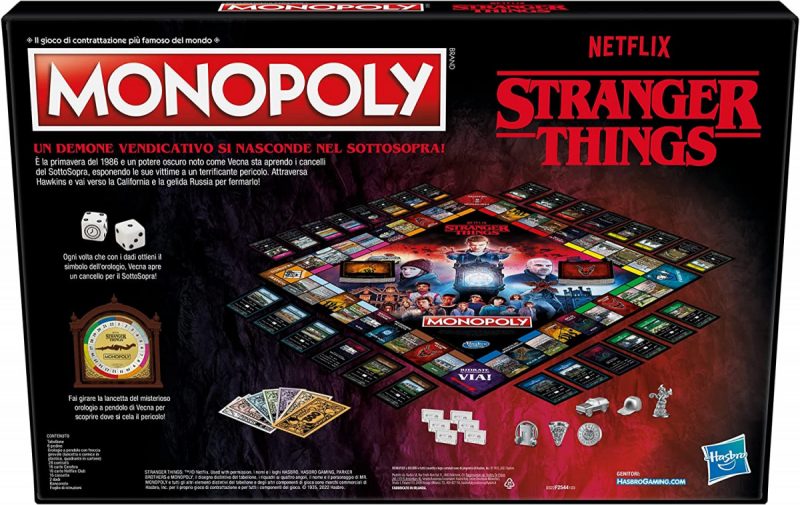 MONOPOLY STRANGER THINGS ITALIANO