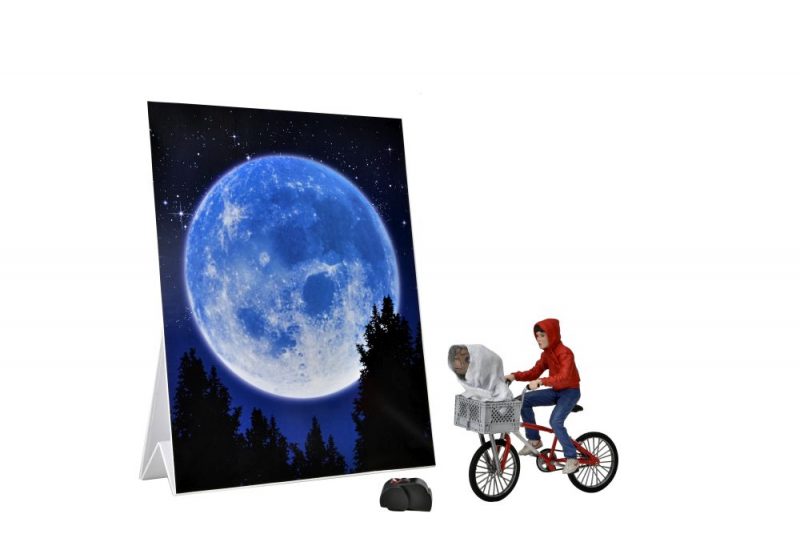 E.T. the Extra-Terrestrial Action Figure Elliott & E.T. on Bicycle 13 cm