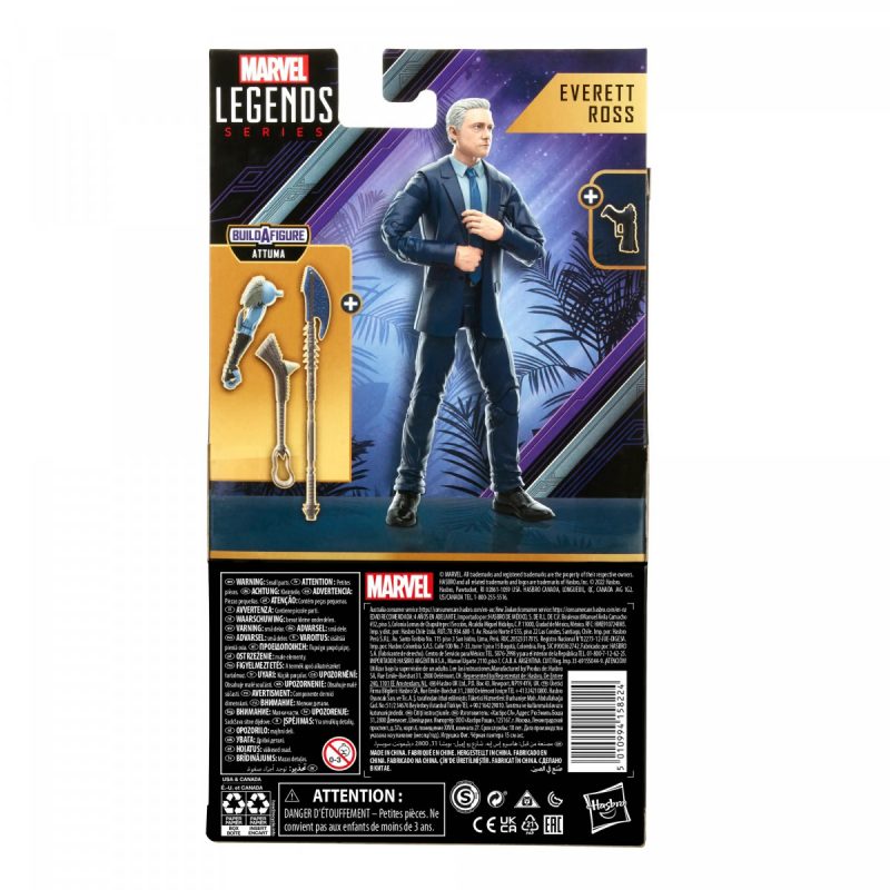Black Panther Marvel Legends Series Action Figure Attuma BAF: Everett Ross 15 cm - immagine 4