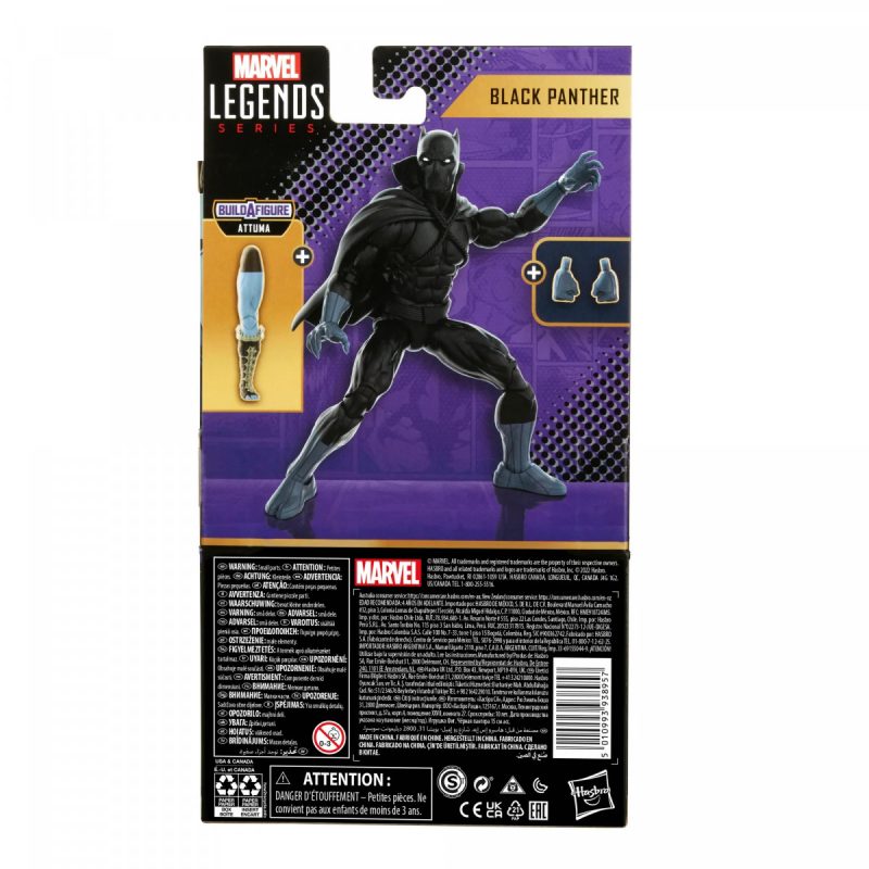 Black Panther (Comics) Marvel Legends Series Action Figure Attuma BAF: Black Panther 15 cm - immagine 3