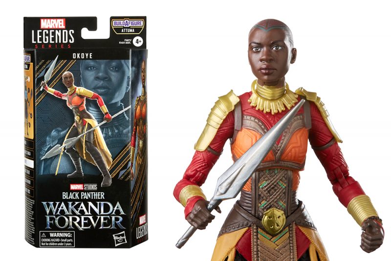 Black Panther: Wakanda Forever Marvel Legends Series Action Figure Attuma BAF: Okoye 15 cm