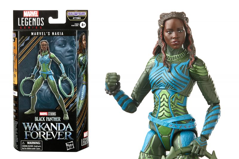 Black Panther: Wakanda Forever Marvel Legends Series Action Figure Attuma BAF: Marvel's Nakia 15 cm