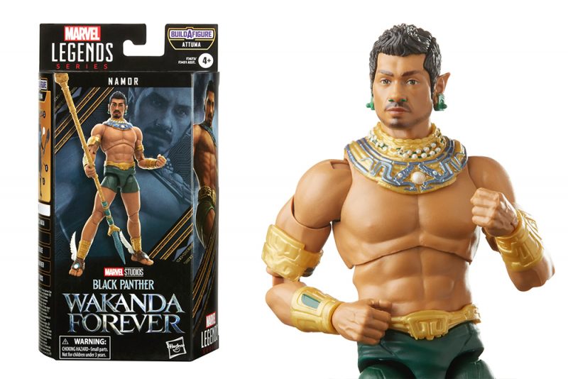Black Panther: Wakanda Forever Marvel Legends Series Action Figure Attuma BAF: Namor 15 cm