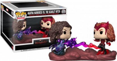 Wandavision POP! 2-pack Vinyl Figures TV Moments Agatha Harkness vs Scarlet Witch Limited 9 cm
