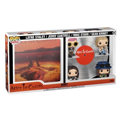 Alice in Chains POP! Albums DLX Vinyl Figure 4-Pack Dirt 9 cm