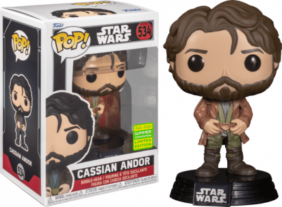 Star Wars: Andor Pop! Vinyl Figure Cassian Andor Limited 9 cm (con bollino Summer Convention 2022)