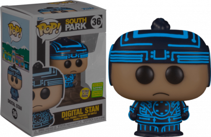 South Park: Phone Destroyer Pop! Vinyl Figure Digital Stan Glow in The Dark Limited 9 cm (con bollino Summer Convention 2022)