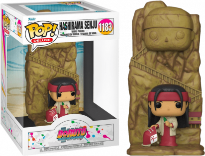 Boruto: Naruto Next Generations POP! Animation Vinyl Figure Hashirama Senju Hokage Rock Diorama Deluxe Limited