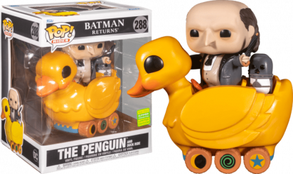 Batman Returns Pop! Vinyl Figure Penguin with Duck Ride Limited (con bollino Summer Convention 2022)