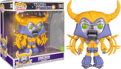 Transformers (1984) Pop! Jumbo Vinyl Figure Unicron Limited 25 cm (con bollino Summer Convention 2022)
