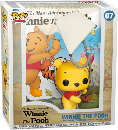 The Many Adventures of Winnie The Pooh Pop! VHS Covers Vinyl Figure Winnie with Kite Limited 9 cm