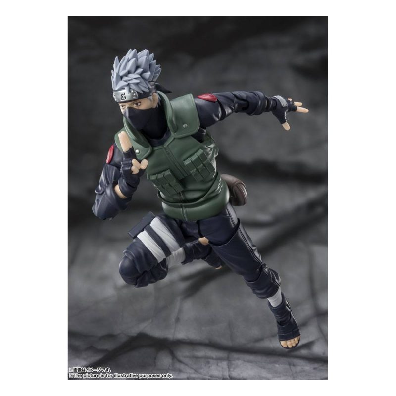 Naruto Shippuden S.H. Figuarts Action Figure Kakashi Hatake -The famed Sharingan Hero- 16 cm - immagine 4