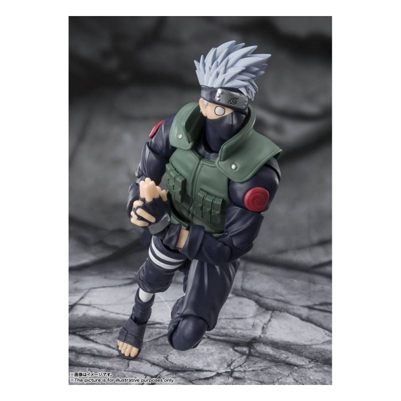 Naruto Shippuden S.H. Figuarts Action Figure Kakashi Hatake -The famed Sharingan Hero- 16 cm - immagine 5