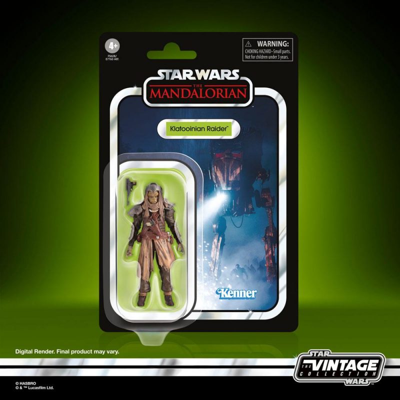 Star Wars: The Mandalorian Vintage Collection Action Figure Klatooinian Raider 10 cm