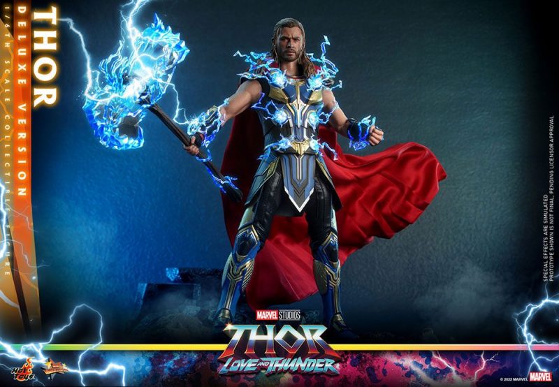 Thor: Love and Thunder Masterpiece Action Figure 1/6 Thor (Deluxe Version) 32 cm - immagine 4