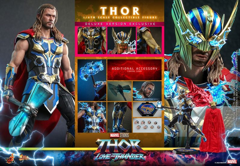Thor: Love and Thunder Masterpiece Action Figure 1/6 Thor (Deluxe Version) 32 cm - immagine 7