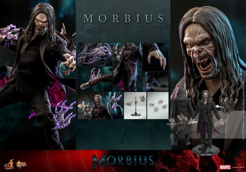 Marvel Masterpiece Action Figure 1/6 Morbius 30 cm - immagine 6