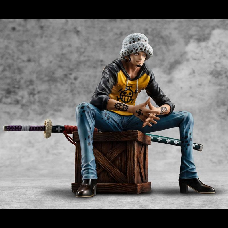 One Piece P.O.P PVC Statue Playback Memories Trafalgar Law 17 cm - immagine 4