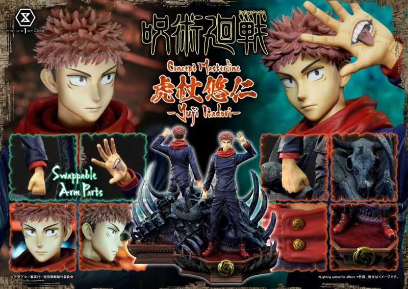 Jujutsu Kaisen Premium Masterline Series Statue Yuji Itadori 38 cm - immagine 7