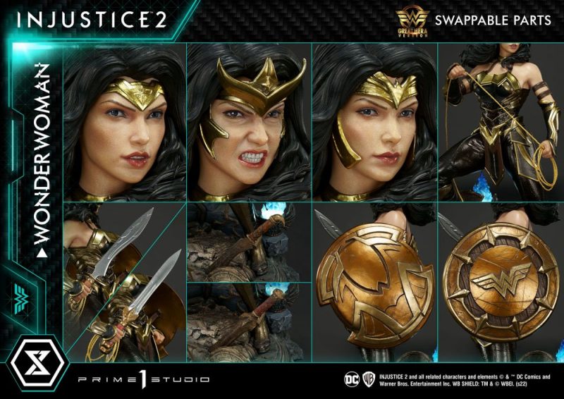Injustice 2 Statue 1/4 Wonder Woman Great Hera Version 53 cm - immagine 5