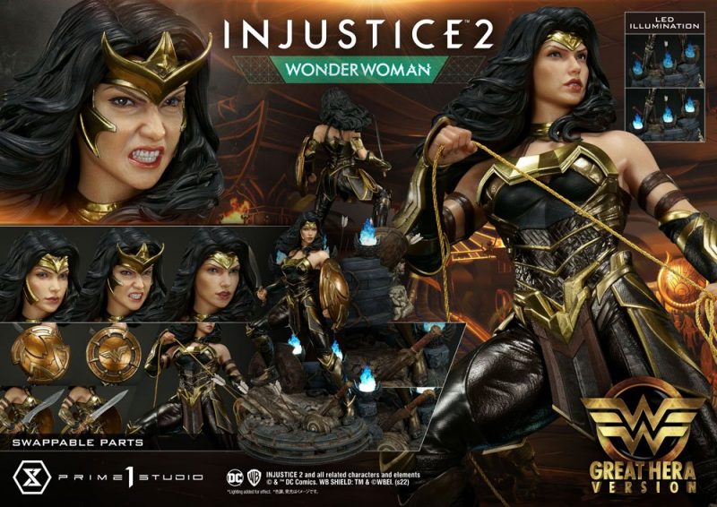 Injustice 2 Statue 1/4 Wonder Woman Great Hera Version 53 cm - immagine 7