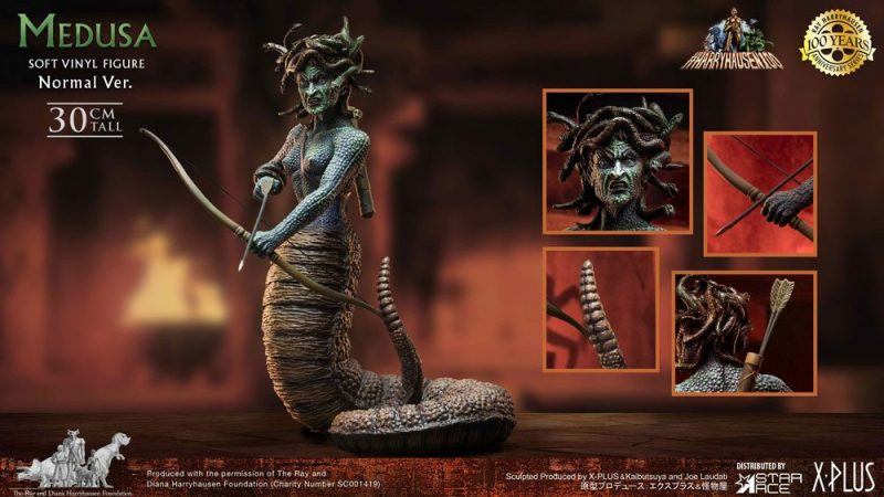 Clash of the Titans Gigantic Soft Vinyl Statue Ray Harryhausens Medusa 30 cm - immagine 2