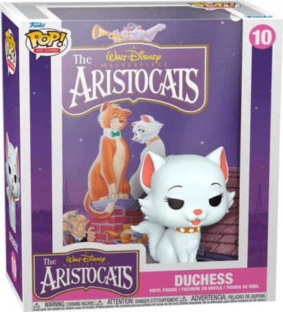 The Aristocats (1970) POP! Disney Vinyl Figure Duchess VHS Covers Limited