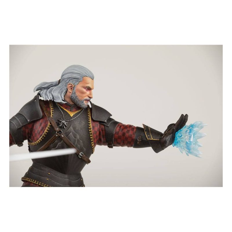 Witcher 3 Wild Hunt PVC Statue Geralt Toussaint Tourney Armor 20 cm - immagine 5